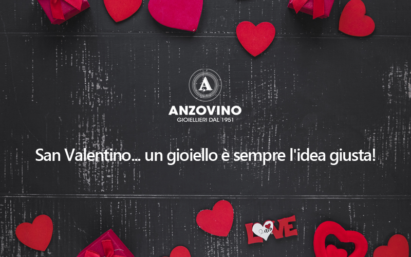 Regala un gioiello per San Valentino!