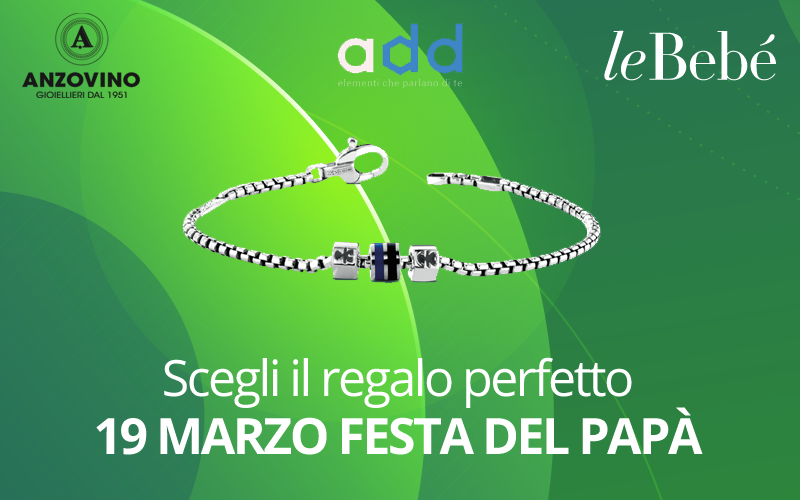 Festa del papà: regala i charms Add di leBebè!